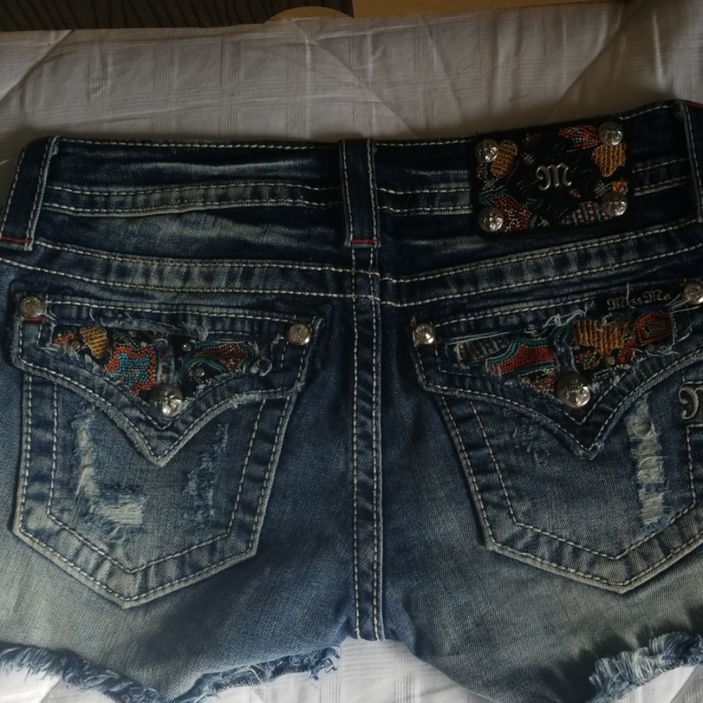 Miss me denim shorts